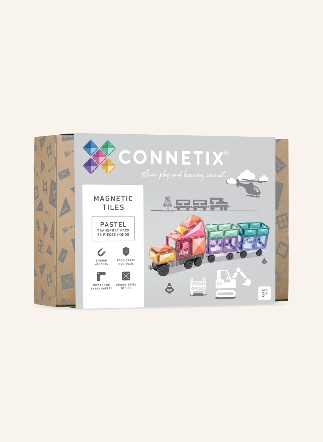 Connetix Starter-Set PASTELL