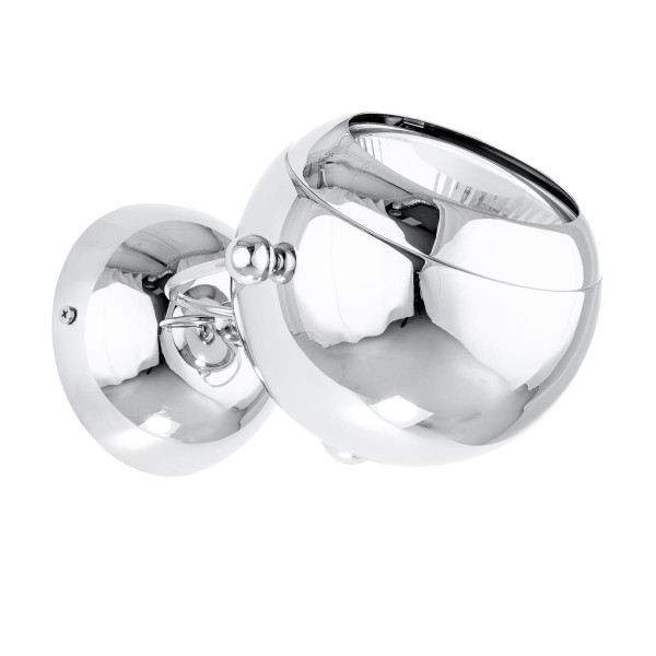 Kinkiet chromowany SFERIO 1xGU10x75W wym:15x18,5x23cm IP20 Italux