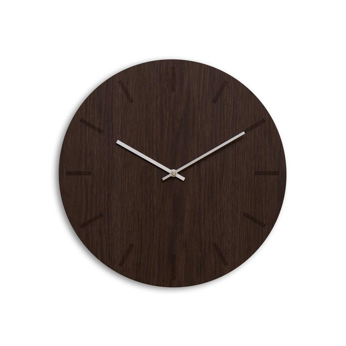 - Horloge murale en bois marron D38cm