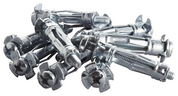 10 chevilles métalliques à expansion Molly 6S   vis M5