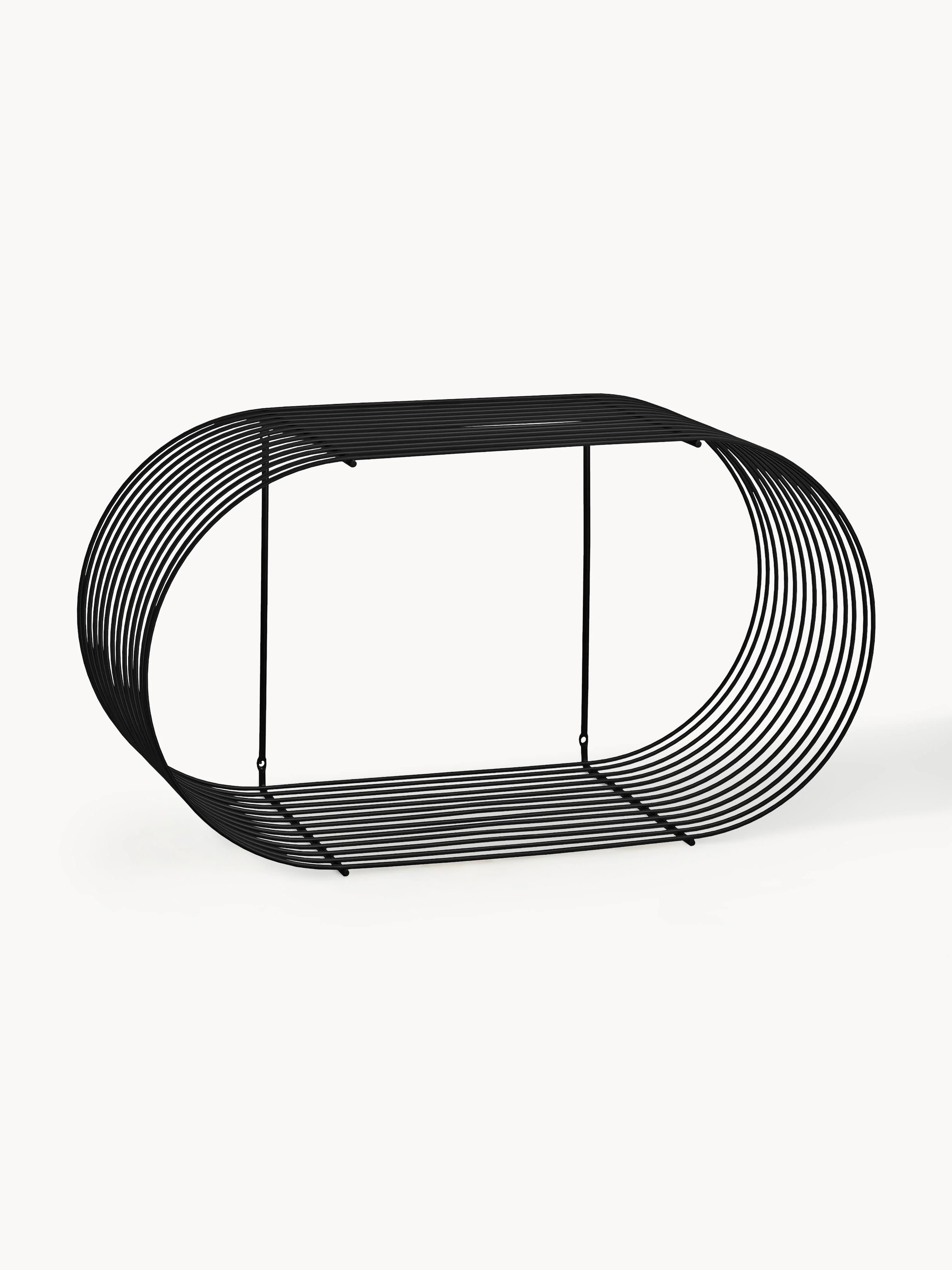 Metall-Wandregal Curva, B 61 cm