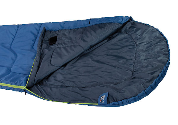 High Peak Easy Travel, sac de couchage couverture confort avec capuche