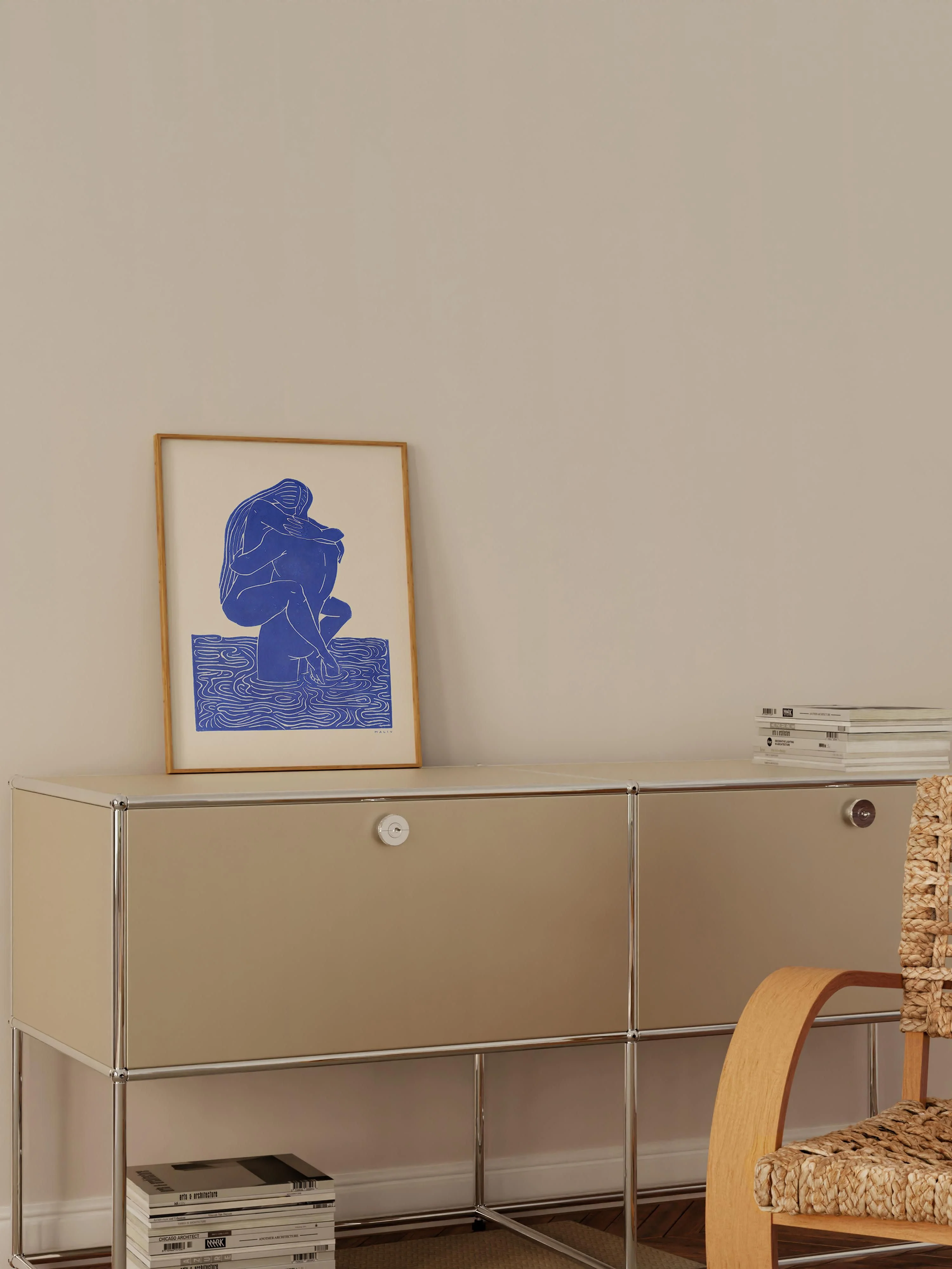 Poster Maliv Blue