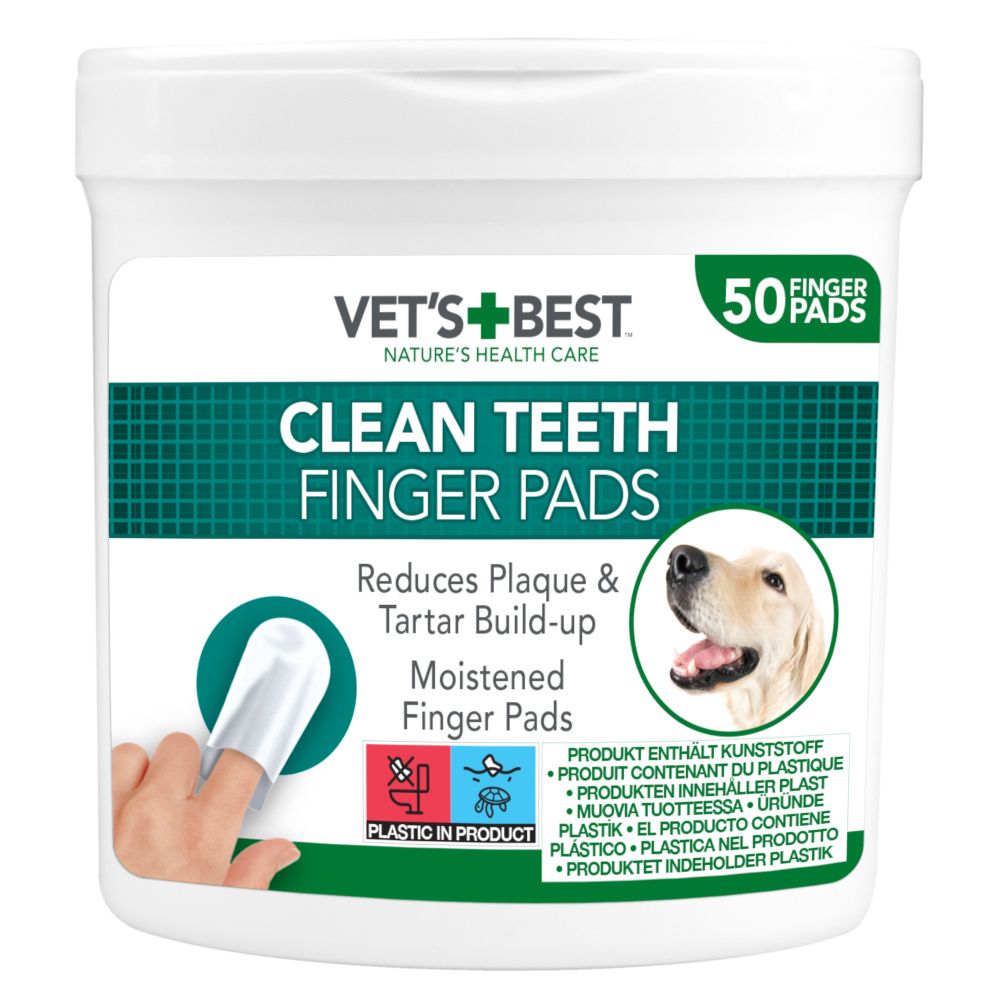 Vet’s Best® Clean Teeth Cleaning Pads