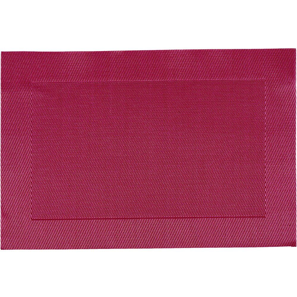 Set de table rectangulaire pvc prune
