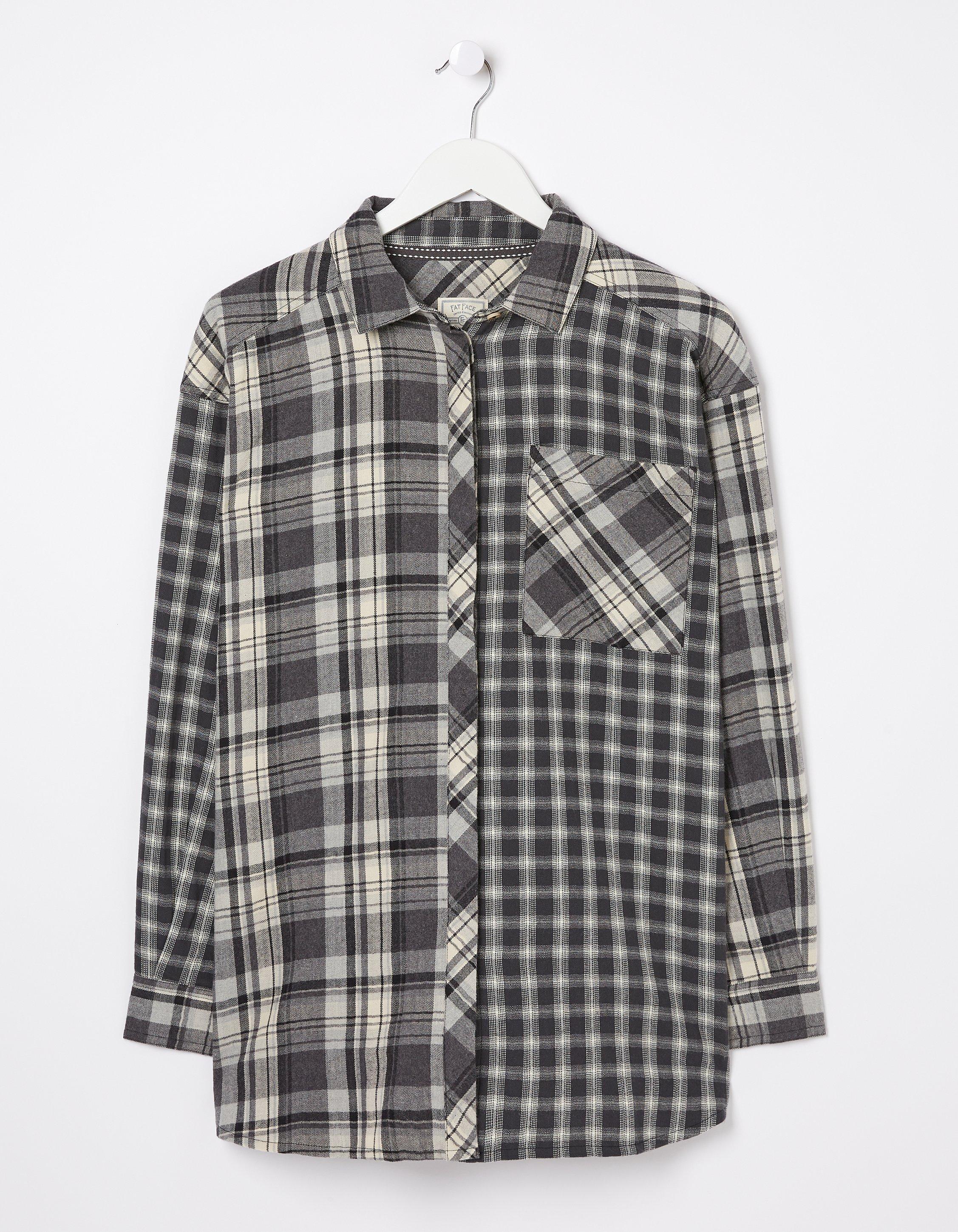 Billie Longline Check Shirt