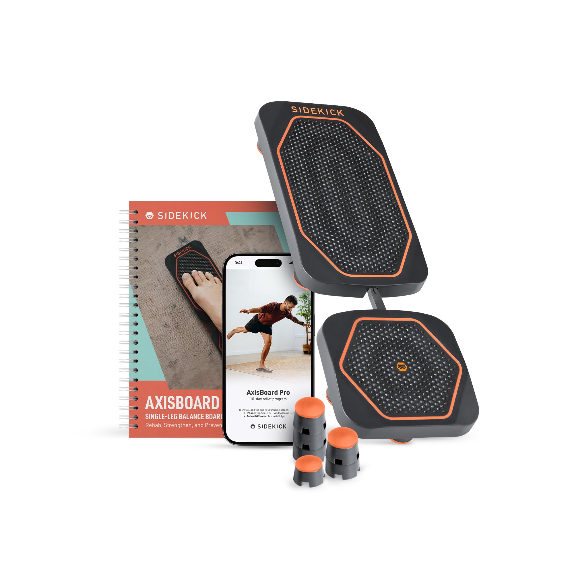 SIDEKICK AxisBoard Pro Balance Board | Foot & Ankle Rehab System