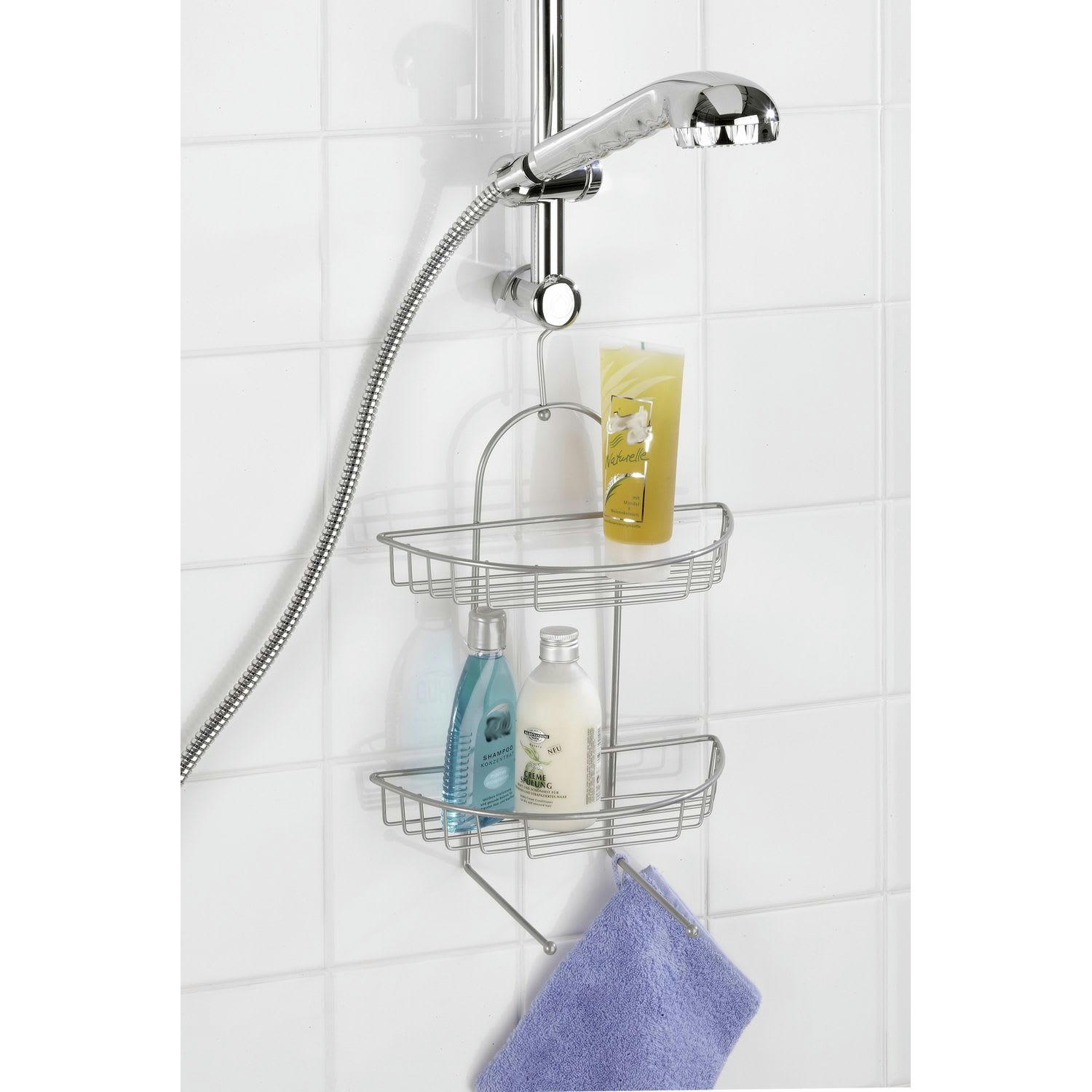 - Etagère de douche en acier
