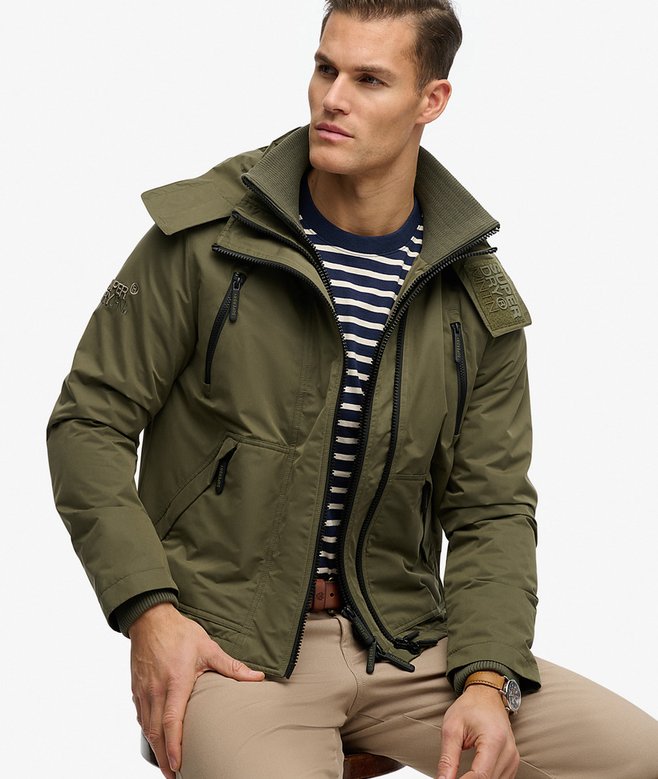 Hooded Microfibre Arctic Windcheater Jacket