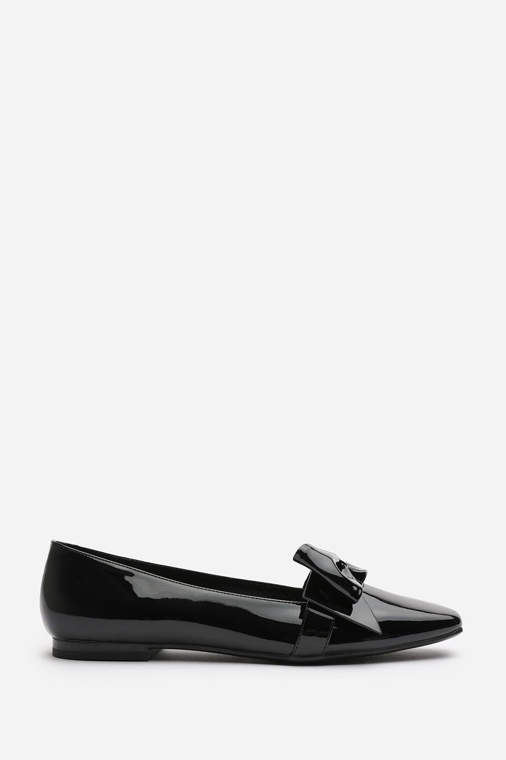Where's That From Kaitlyn' Square Toe Ballet Flats With Bow Detail
