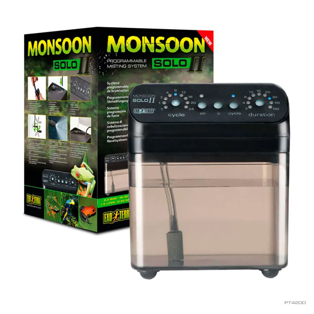 Exo Terra Monsoon Solo II programmable misting system 1.5L