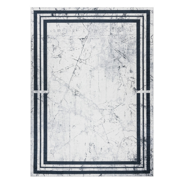 Dywan do prania ANDRE 1023 Ramka marmur antypoślizgowy - 160x220 cm