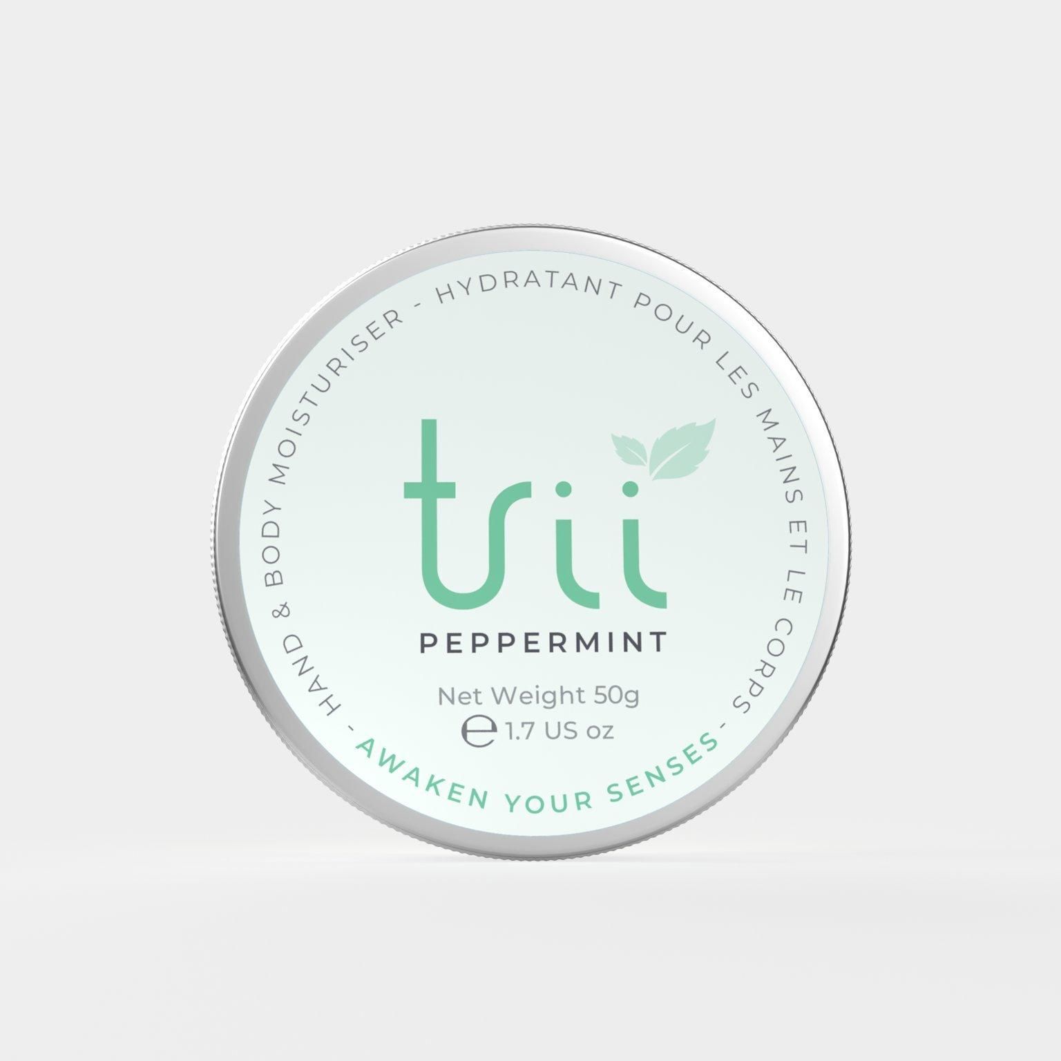 trii Peppermint Hand & Body Moisturiser 50g