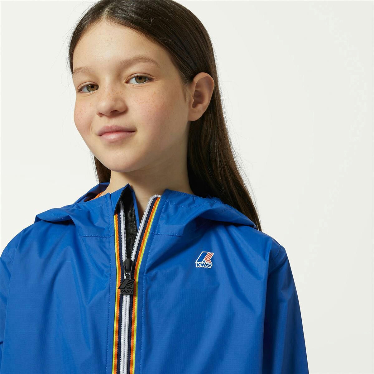 Coupe-vent zippé à capuche Le vrai Claude 3.0