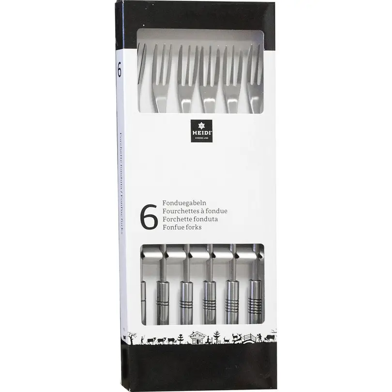 Fondue-Gabeln 6er-Set Heidi Cheese Line