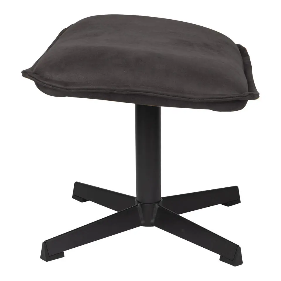 Housecraft John Hocker Antraciet - Zwart