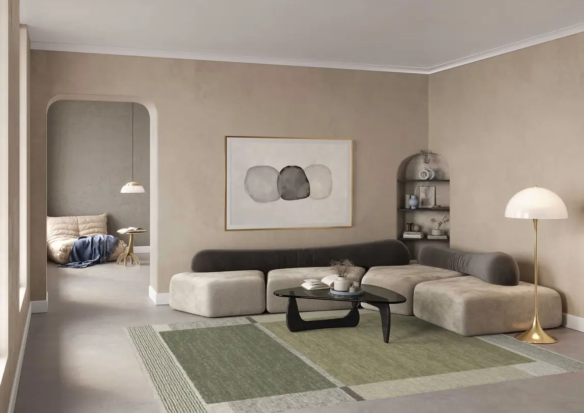 Wollteppich Beat Design