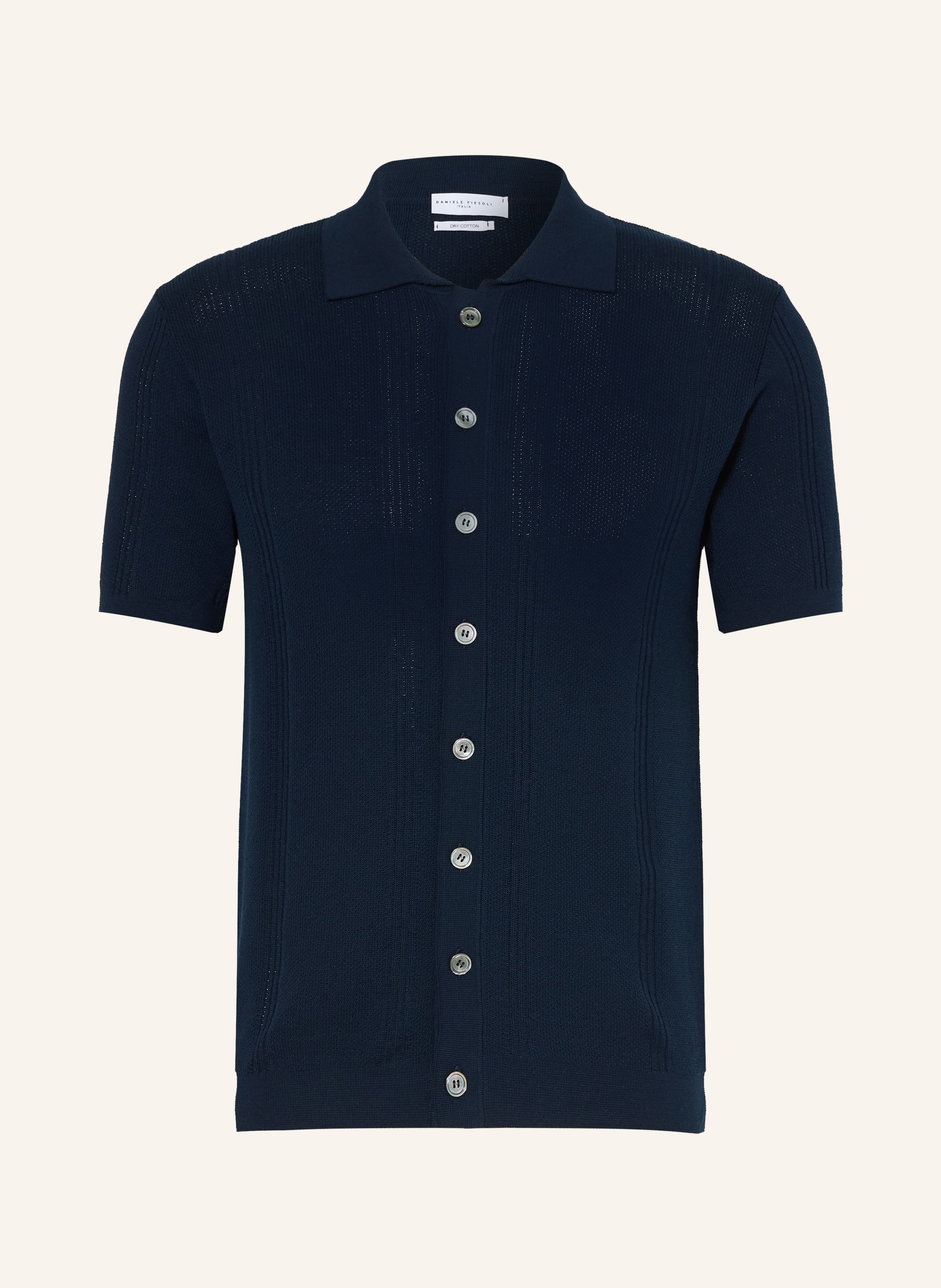 DANIELE FIESOLI Kurzarm-Hemd Slim Fit