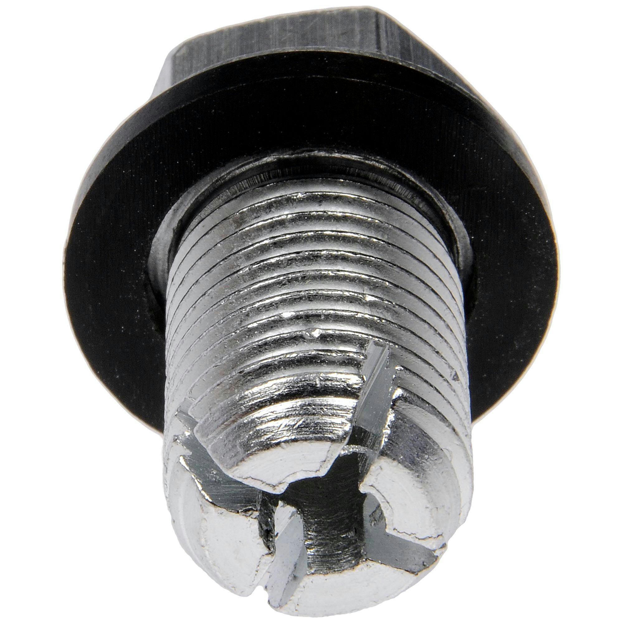 Dorman 090-082CD Steel Oversized Engine Oil Drain Plug with Gasket, M14-1.50 SO, Head Size 18mm