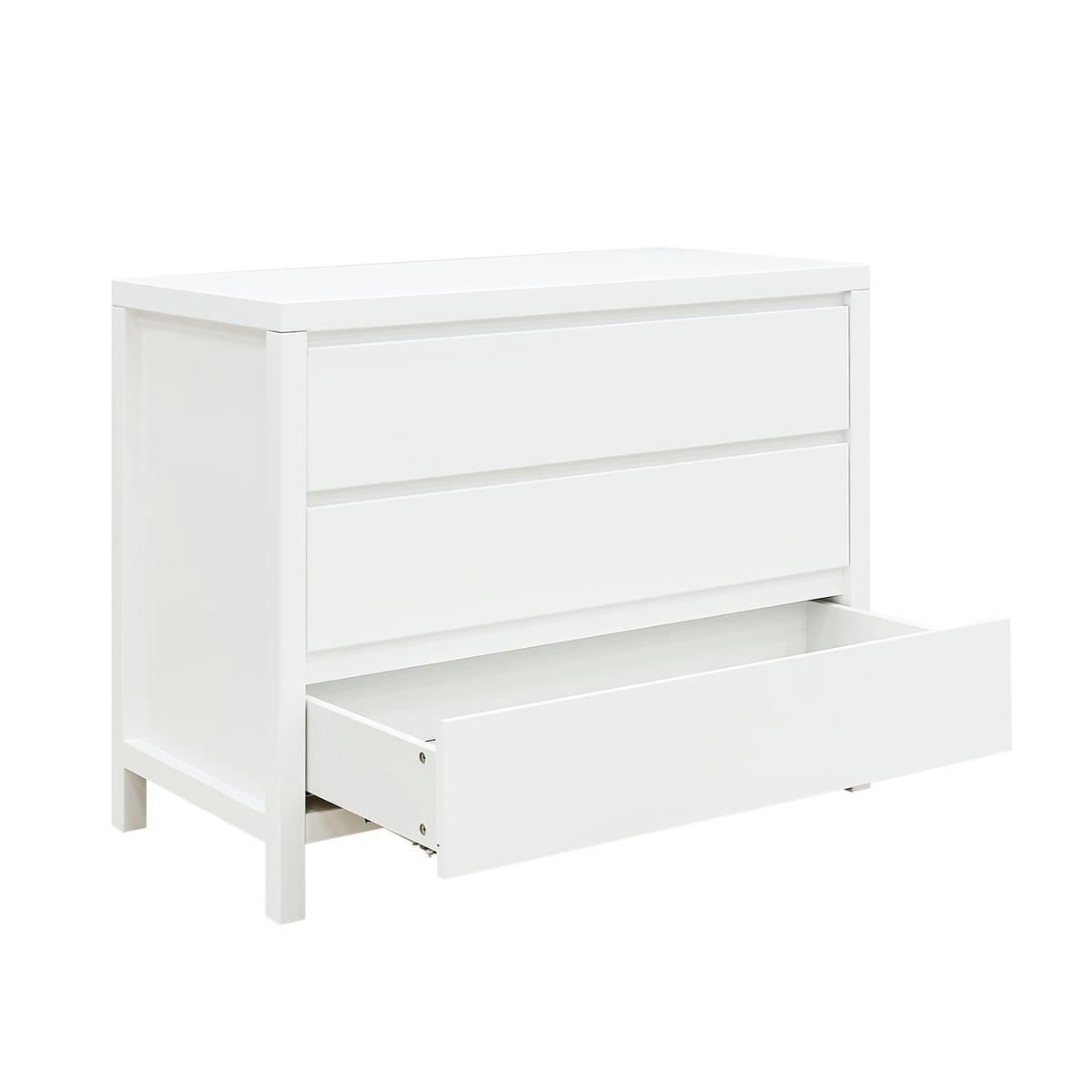 CORSICA - Commode 3 tiroirs blanc