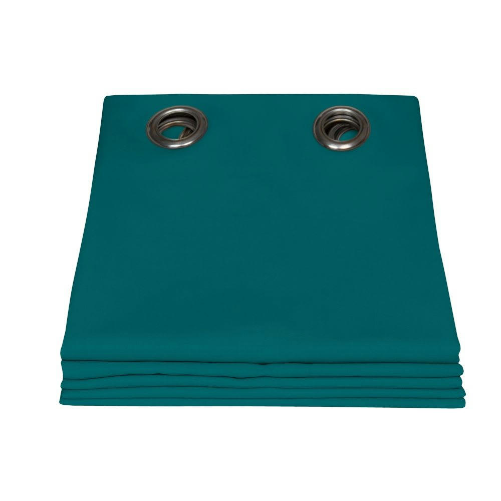 - Rideau extérieur bleu 135 x 250