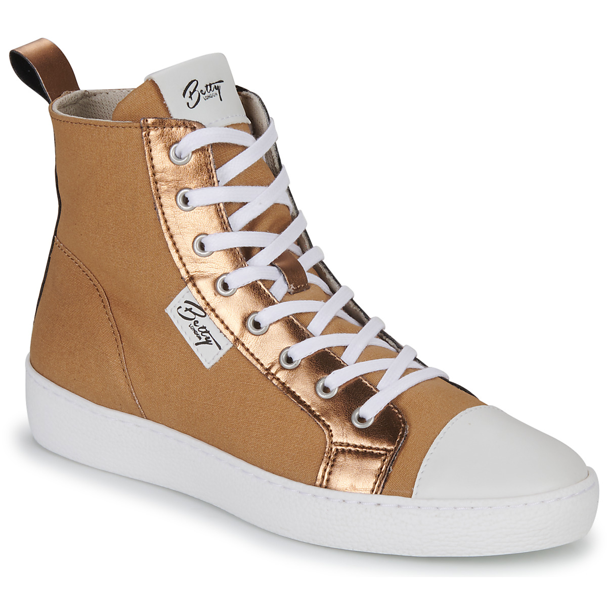 Betty London - ETOILE - Camel / White