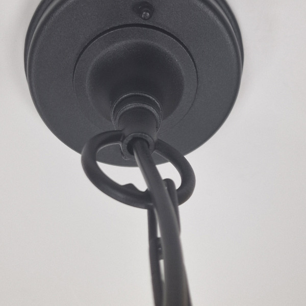 Lampa sufitowa zewnętrzna Chapel Mini czarna 1 x E27 x 60W IP44 Elstead