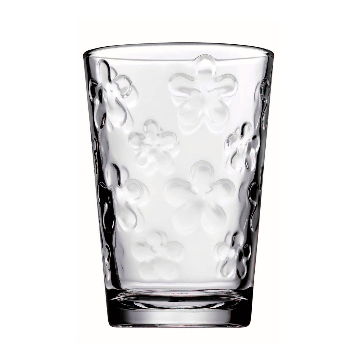 Conjunto de 6 copos de vidro DAISY 205ml