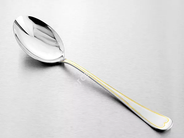 Komplet sztućców 65 cz. na 12 osób Hisar - Topkapi Gold (3.0/2.5 mm) złocone