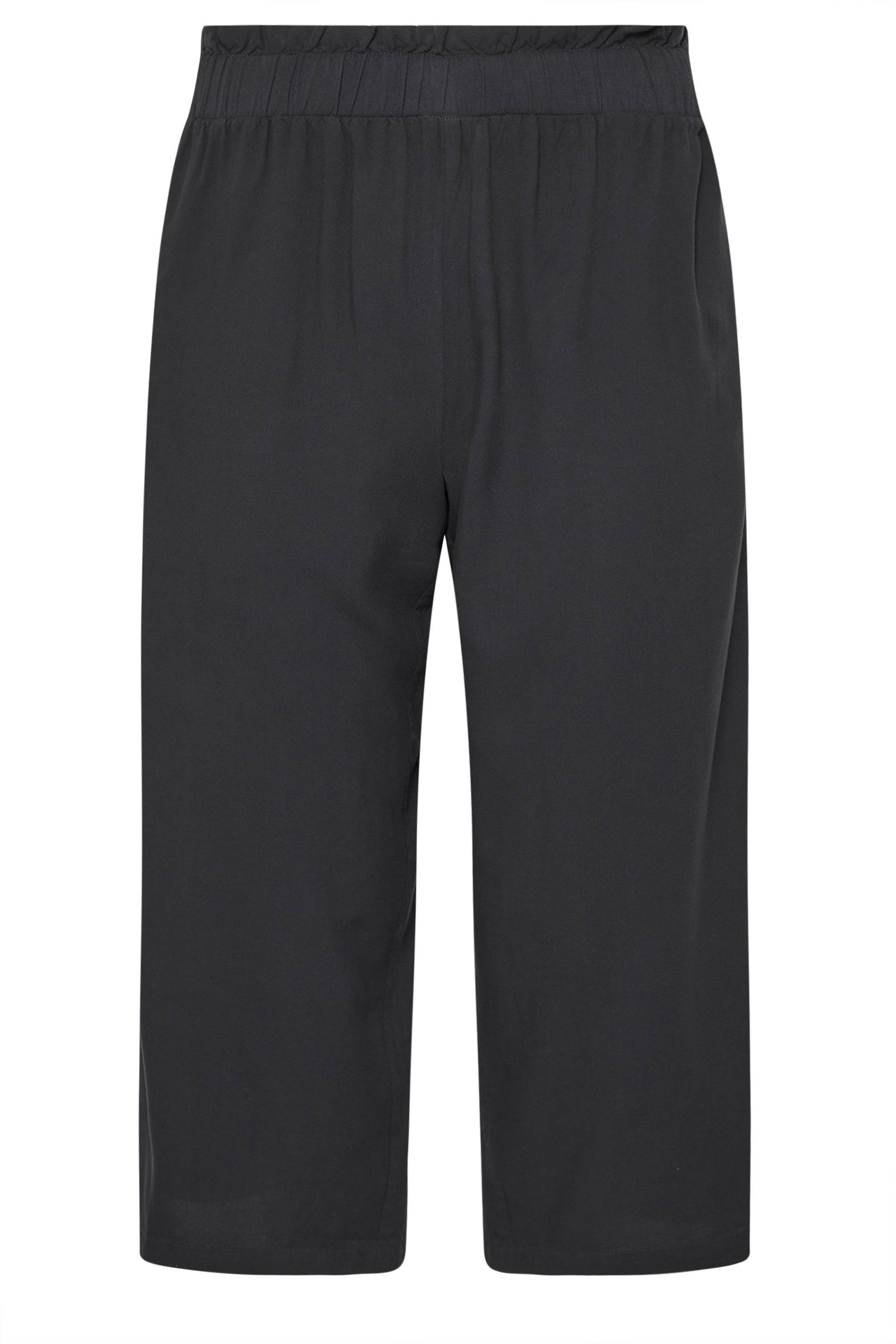 PixieGirl Petite Acid Wash Cropped Trousers
