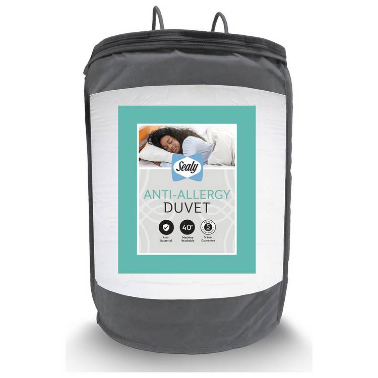 Sealy Anti Allergy Hollowfibre 10.5Tog Duvet - Single