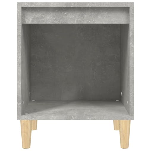 NNEVL Bedside Cabinet Concrete Grey 40x35x50 cm