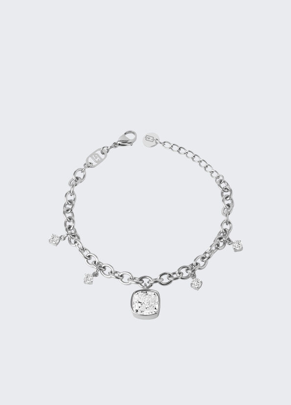 Bracciale con castoni gioiello
