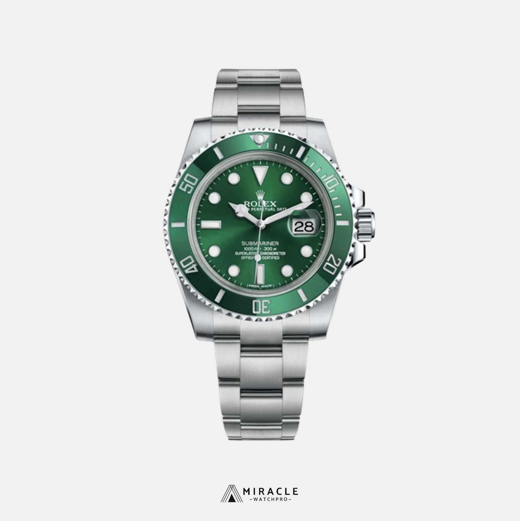 ROLEX-SUBMARINER-ref.116610LV-0002-Elite Clone-40mm-Replica Watch