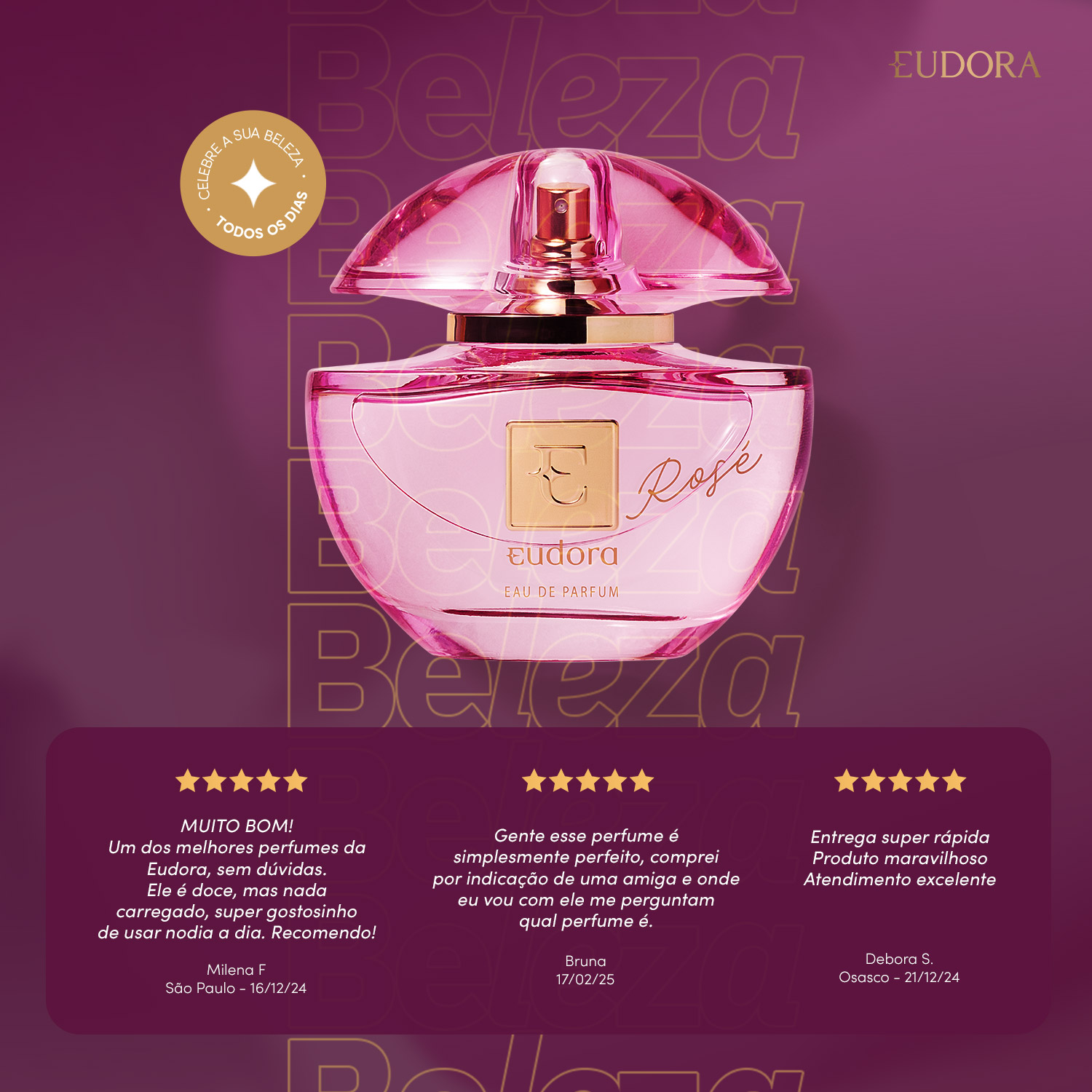 Eudora Rosé Eau de Parfum 75ml