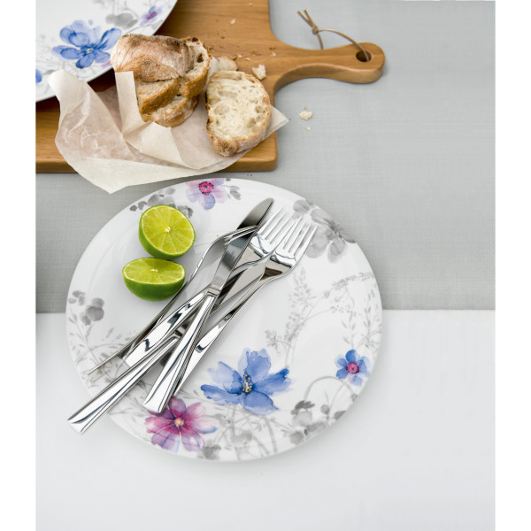 Talerz Mariefleur Gris 21cm śniadaniowy gładki