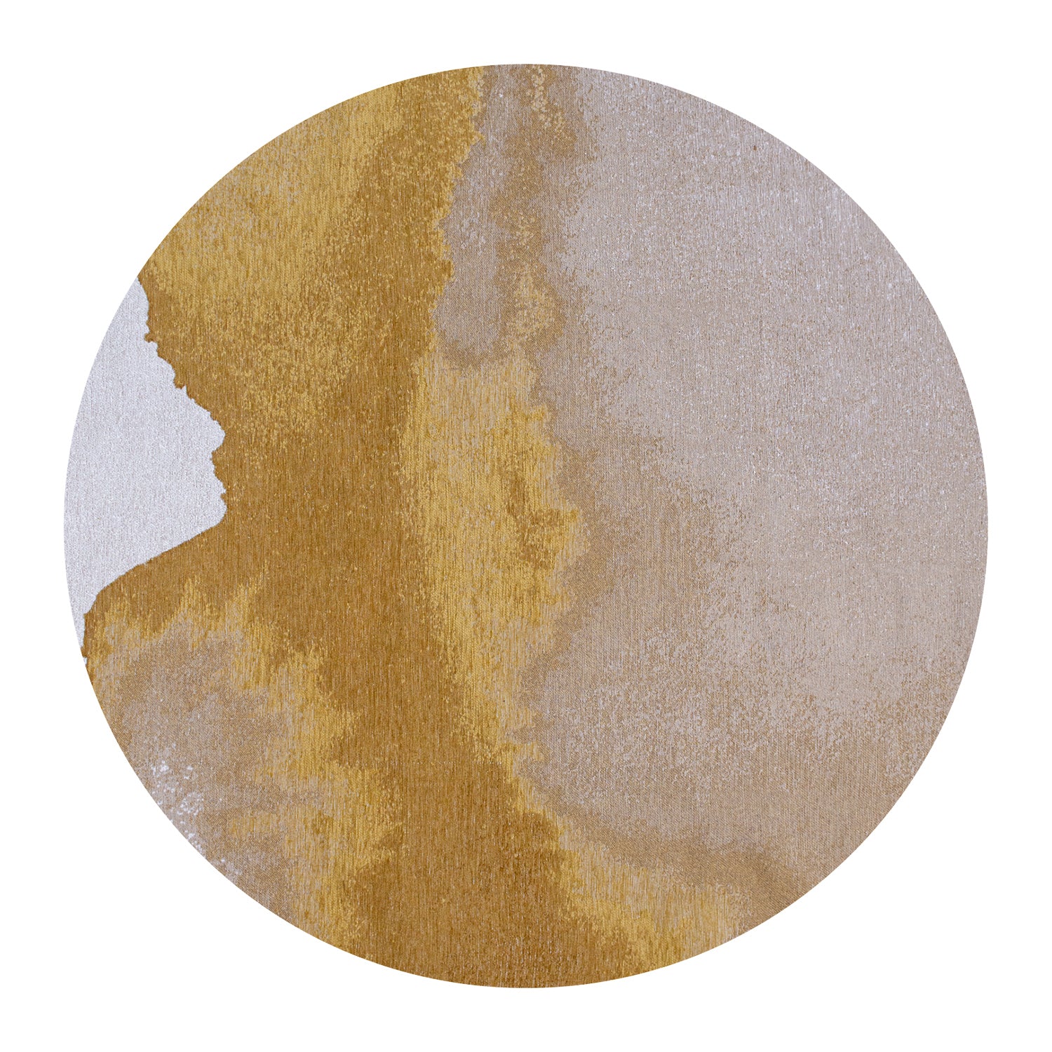 Louis de Poortere Lagoon Vloerkleed Ø 140 cm - Sunset