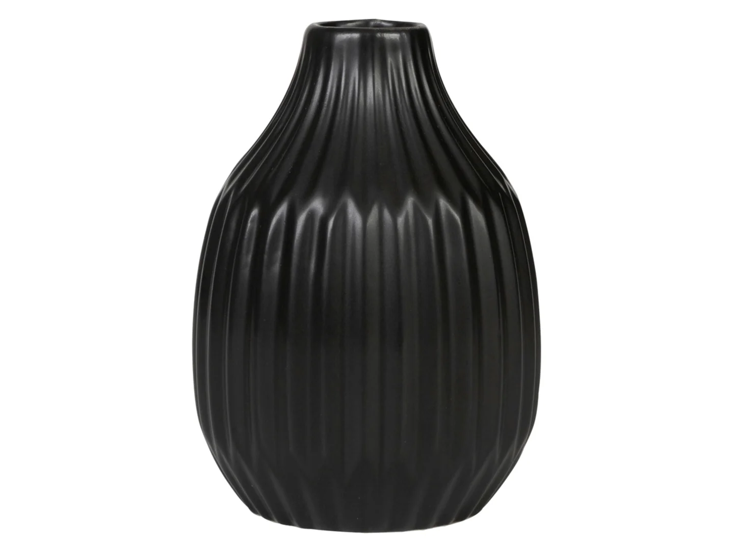 Wazonik ceramiczny 9 cm czarny