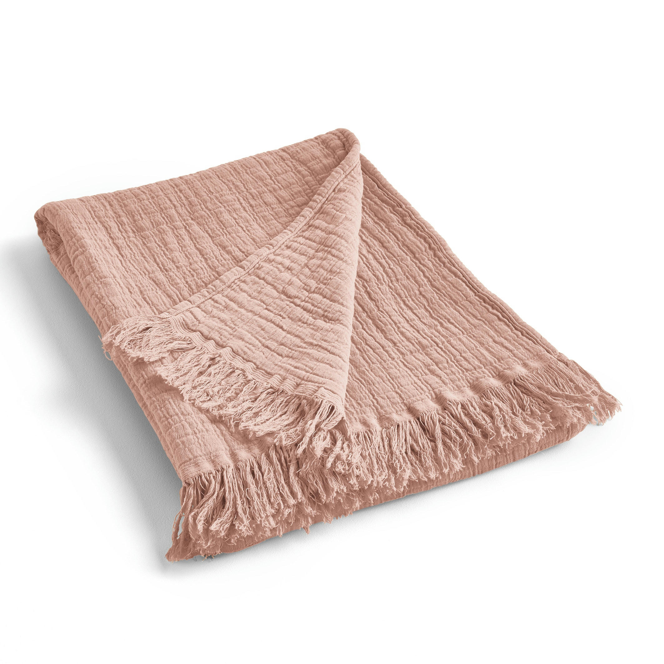 Plaid gaze de coton biologique Aska