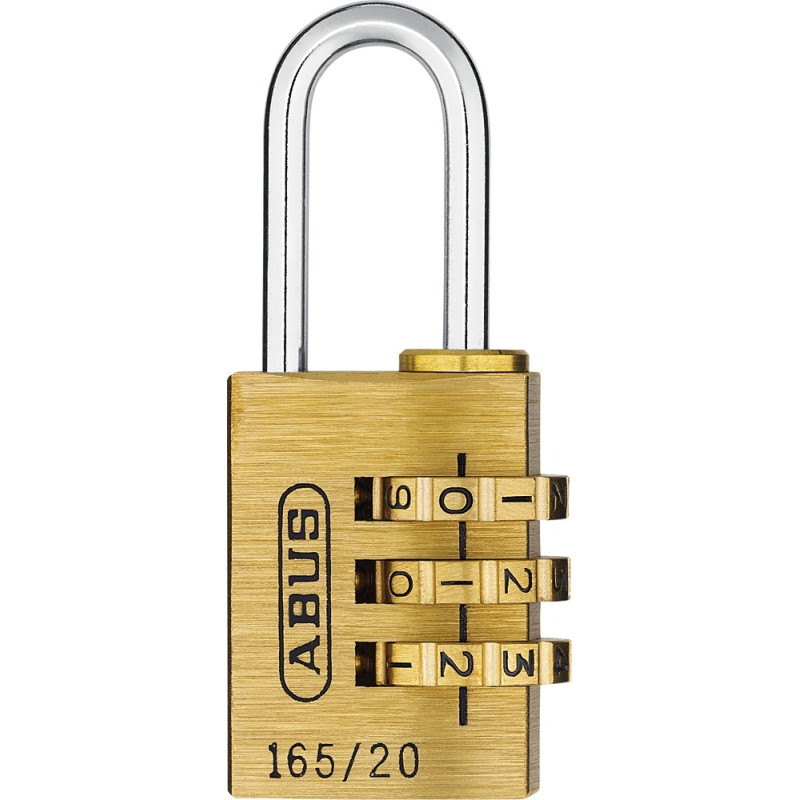 Cadenas à combinaison en laiton 20 mm ABUS