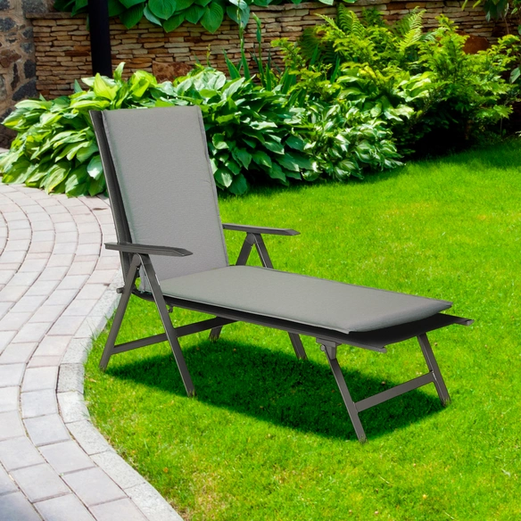 Relaxauflage »Ascot«, L x B x H: 195 x 60 x 6 cm