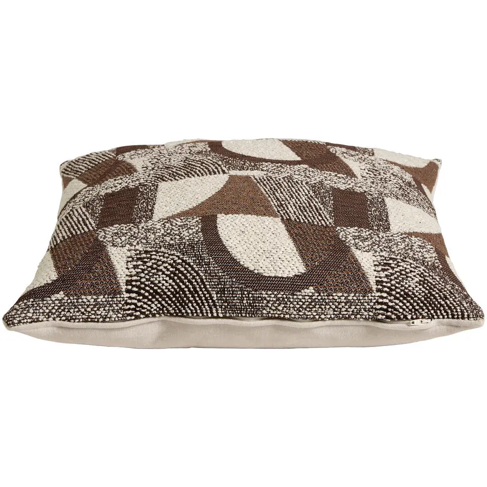 Sierkussen Job - bruin - 45x45 cm