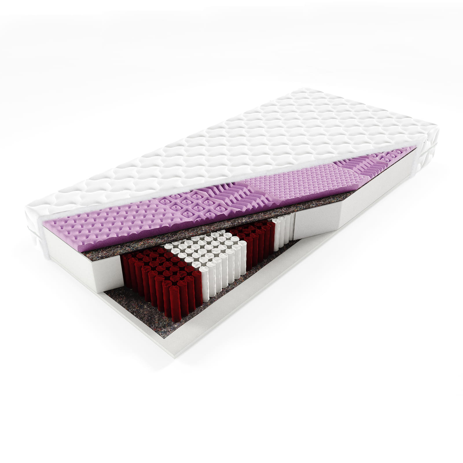 Materac multipocket Freja  80x200 właściwości masujące