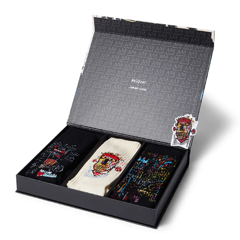 Jimmy Lion Athletic Basquiat II crew socks 3 pairs
