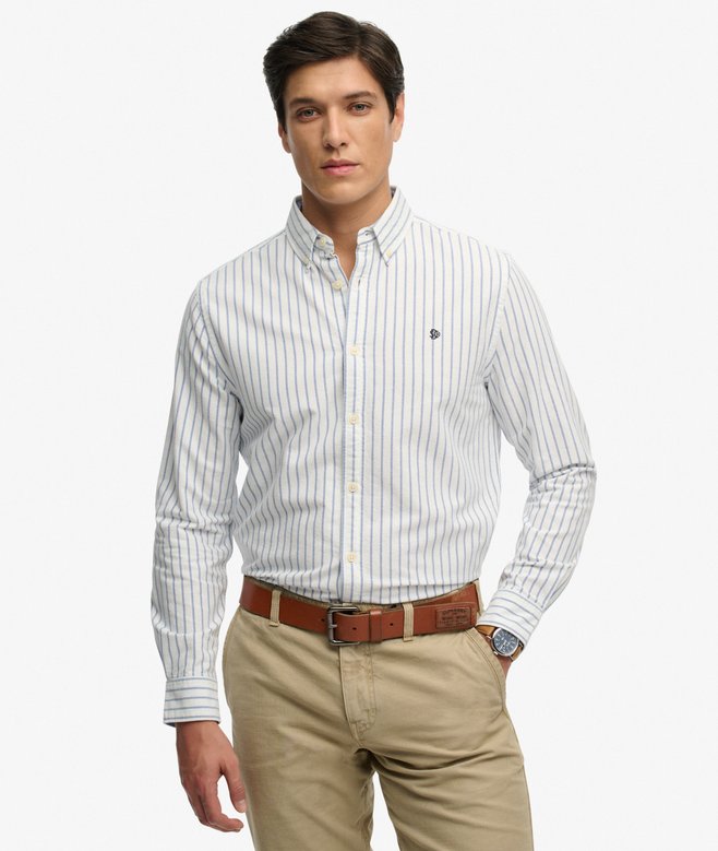 Preppy Oxford Long Sleeve Shirt