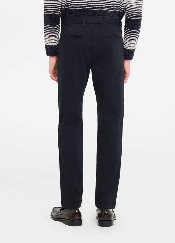 Pantaloni chino in cotone