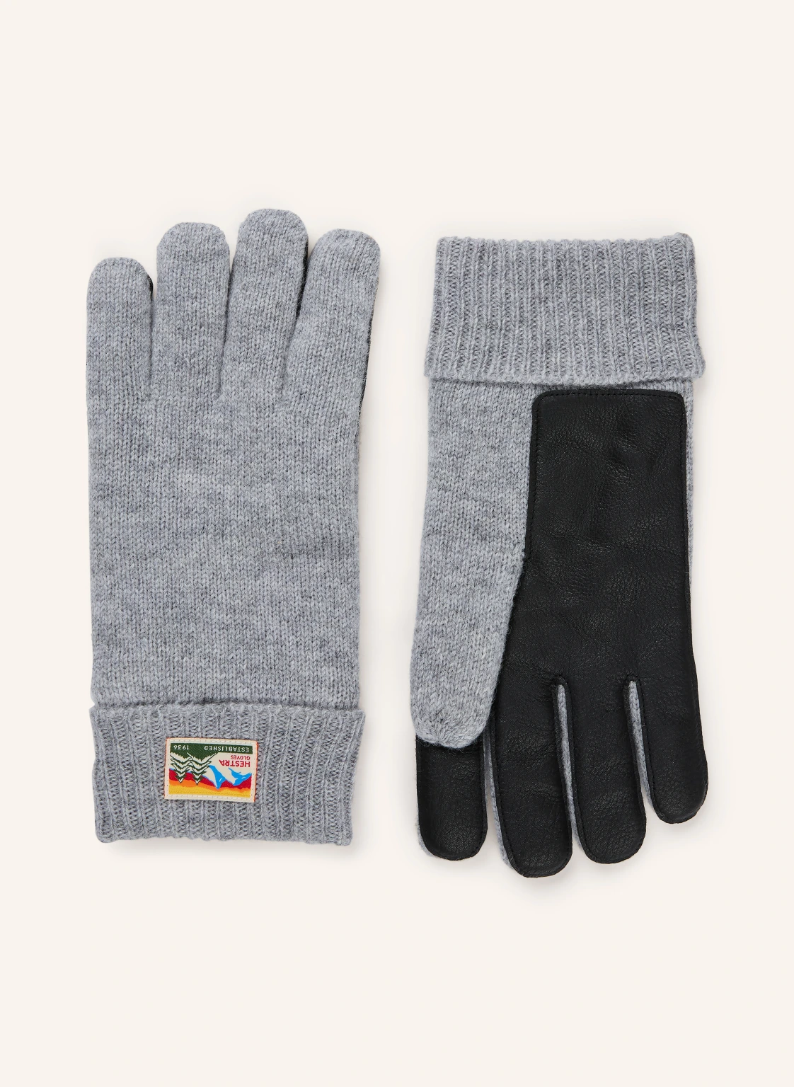 HESTRA Handschuhe RAGGWOOL DEER im Materialmix