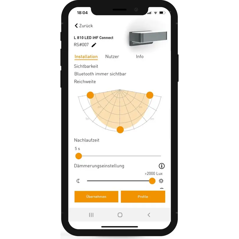 Outdoor Wandleuchte L 810 SC