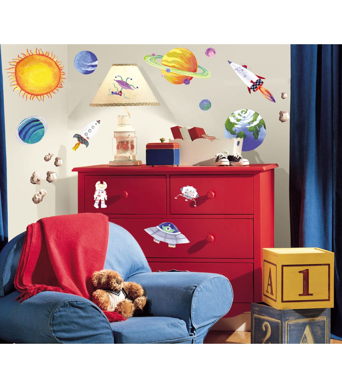 RoomMates Wall Decals Outer Space