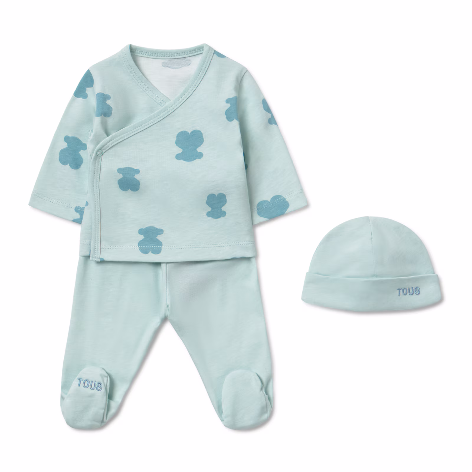 Set de bebé para primera puesta Fluffly bruma